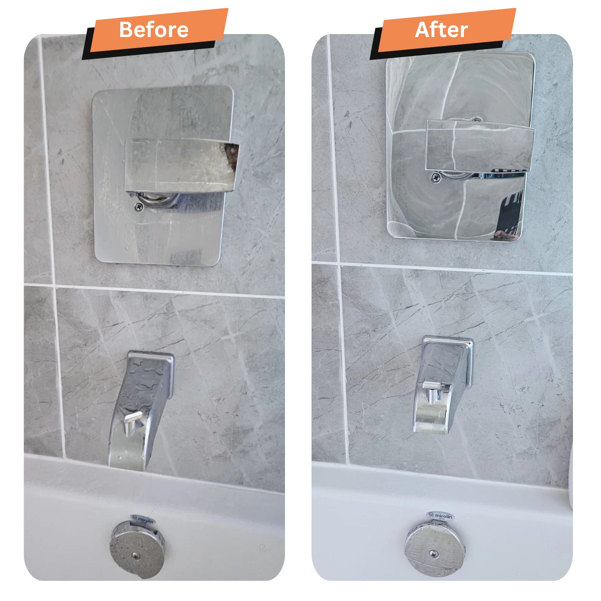Bathroom Faucet Clean
